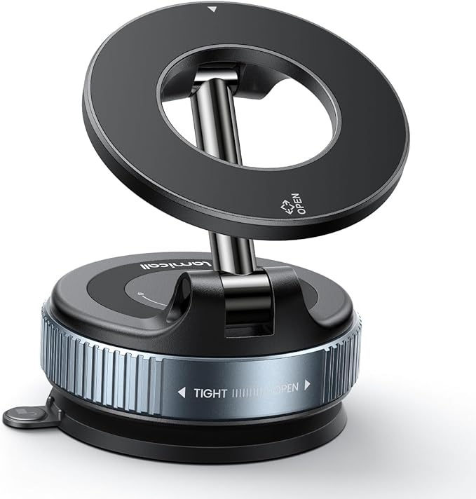 Car Phone Holder - [70 LBS for Mag safe Car Mount, 360°, Mobile Holder for Car/Mirror/Smooth Surface for All Phone