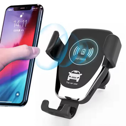 Wireless Car Charger, Smart Auto-Clamping Wireless Car Charger Mount, Fast Charging