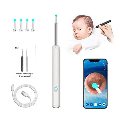 Earwax Removal Kit| Manual Ear Wax Cleaner – Safe, Comfortable & Easy to Use Seamless One-Hand Operation
