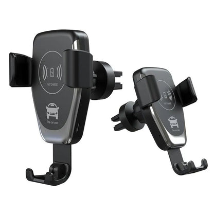 Wireless Car Charger, Smart Auto-Clamping Wireless Car Charger Mount, Fast Charging