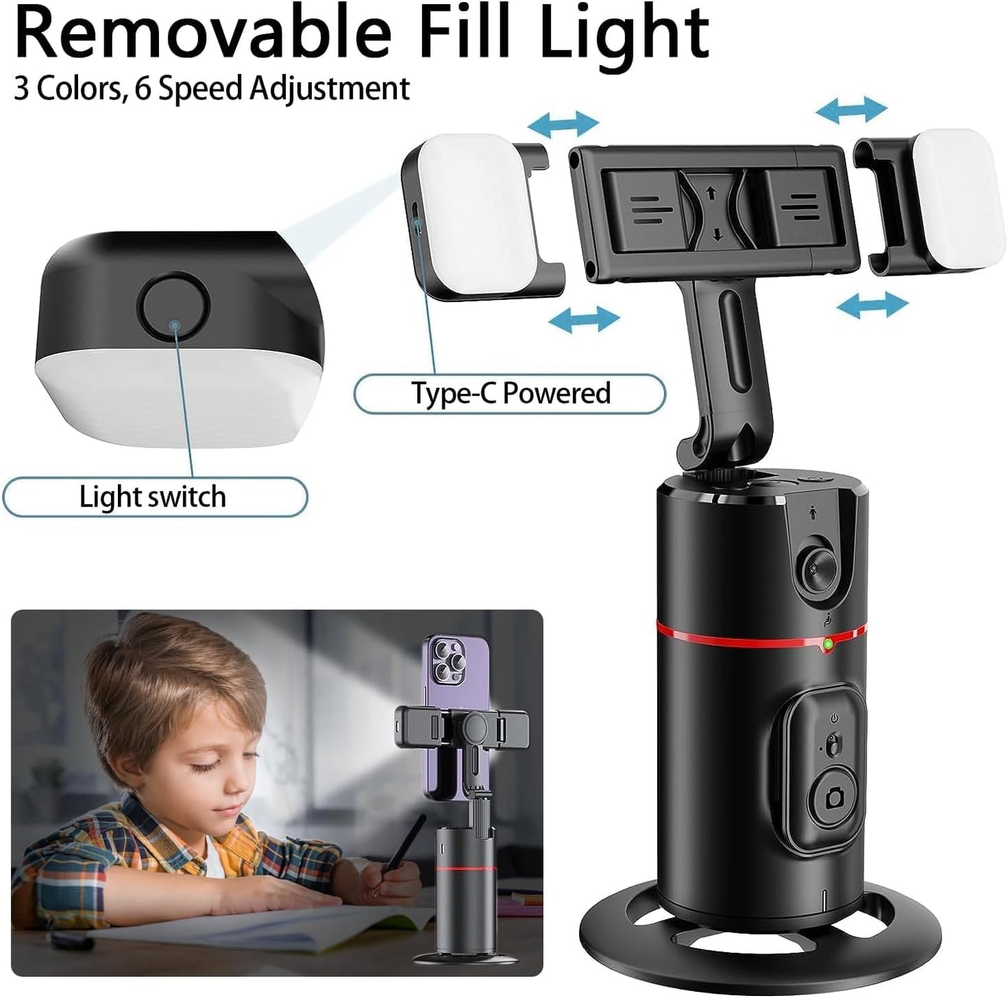 360° Mobile Phone Tracking Holder
