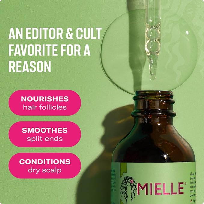Rosemary Mint Scalp and Hair Strengthening Oil Original | Mielle Organics